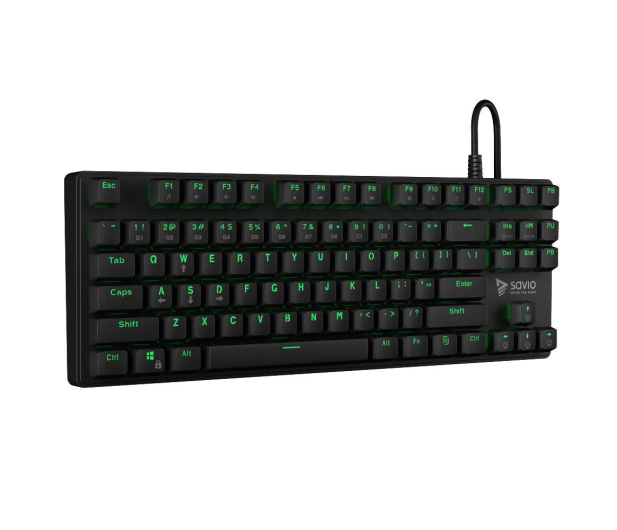 SAVIO KLAWIATURA PRZEWODOWA MECHANICZNA SAVIO Tempest RX Outemu Br - 1464562 - zdjęcie 4